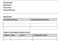New Project Management Memo Template