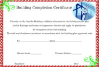 11+ Certificate Of Completion Construction Templates | Netwise Template for Free Certificate Of Completion Construction Templates