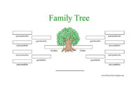 12 Generation Family Tree Sample | Generations Family Tree Template throughout Simple Blank Family Tree Template 3 Generations