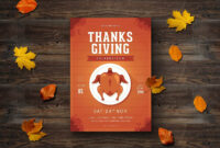 14+ Best Free Thanksgiving Menu Templates In Psd & Ai Format inside Thanksgiving Day Menu Template