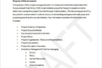 16+ Project Management Plan Templates - Word, Pdf, Apple Pages, Google throughout Professional Project Management Proposal Template