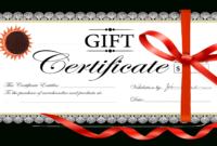 21+ Free Free Gift Certificate Templates - Word Excel Formats in Downloadable Certificate Templates For Microsoft Word