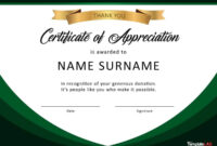 30 Free Certificate Of Appreciation Templates And Letters In Retirement for Retirement Certificate Template