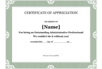 30 Free Certificate Of Appreciation Templates And Letters with regard to Awesome Template For Certificate Of Appreciation In Microsoft Word