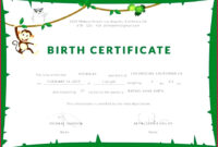 4 Egg Baby Birth Certificate Template 83678 | Fabtemplatez inside Cute Birth Certificate Template