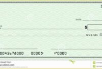 53 Large Fake Check Template Free | Heritagechristiancollege in Fresh Fun Blank Cheque Template