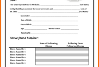 6+ Fake Medical Certificate | Lbl Home Defense Products With Regard To with New Australian Doctors Certificate Template