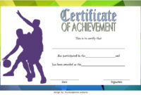 7 Basketball Achievement Certificate Editable Templates pertaining to Basketball Tournament Certificate Template