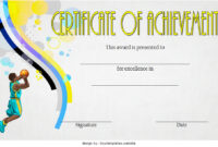 7 Basketball Achievement Certificate Editable Templates with regard to Netball Achievement Certificate Template