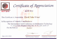 7 Download Free Certificate Of Appreciation Template - Sampletemplatess in Top Certificate Of Appreciation Template Doc