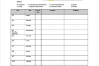 8 Useful Itinerary Templates | Sample Templates in Day By Day Travel Itinerary Template