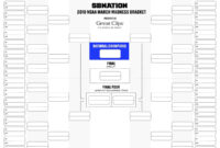 9 March Madness Bracket Template - Template Free Download regarding Amazing Blank March Madness Bracket Template