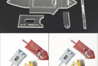 Aliexpress : Buy Donyamy 1Set Diy Acrylic Key Leather Card Holder inside Fascinating Key Holder Policy Template