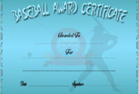 Baseball Award Certificate Free Download | Baseball Award, Award throughout Baseball Award Certificate Template