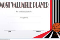Basketball Mvp Certificate Template 6 | Paddle Certificate pertaining to Vbs Attendance Certificate Template