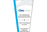 Best Distributor Award Plaque – Diy Awards within Years Of Service Certificate Template  11 Ideas