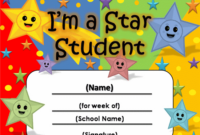 Best Templates: Star Student Certificate Templates throughout Star Student Certificate Template