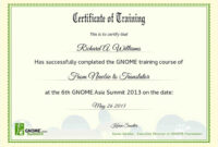 Best Templates: Training Completion Certificate Formatdoc with Free Certificate Of Completion Template Word