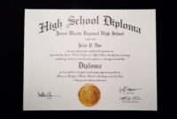 Blank College Diploma Template - Tutlin.psstech.co - Printable Fake Ged in College Graduation Certificate Template