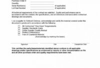 Browse Our Example Of Certificate Of Conformity Template | Certificate within Simple Certificate Of Conformance Template
