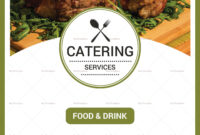 Catering Services Menu Design Template In Psd, Publisher, Word in Top Menu Templates For Publisher