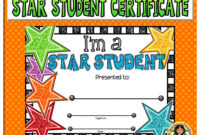 Certificate - I&amp;#039;M A Star 1 | Star Students, Student Certificates pertaining to Star Performer Certificate Templates