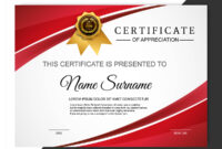 Certificate Of Appreciation Award Template 678722 - Download Free within Formal Certificate Of Appreciation Template