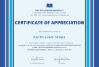 Certificate Of Appreciation For Training Template [Free Jpg throughout Professional Certificate Of Recognition Word Template