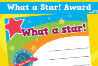 Star Reader Certificate Template