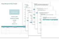 Change Management Plan Template Excel - Sample Templates with Simple It Change Management Template
