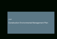Construction Environmental Management Plan | Templates At regarding Environmental Management System Template