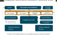 Corporate Governance Structure Hierarchy Chart Ppt Examples for Best Project Management Governance Structure Template