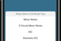 Creating An Electrical Certificate With Icertifi - Icertifi throughout Minor Electrical Installation Works Certificate Template