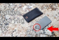 Diy Leather Key Holder / Broken Keyring Key Fob Fix - Youtube with regard to Key Holder Policy Template