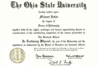 Doctorate Certificate Template inside Doctorate Certificate Template