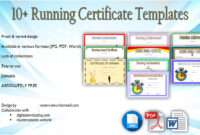 Download 10+ Running Certificate Templates Free with regard to Running Certificate Templates