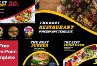 + Download Free Restaurant Powerpoint Templates within Restaurant Menu Powerpoint Template