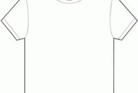 Download Or Print This Amazing Coloring Page: Best Photos Of Intended for Blank Tshirt Template Printable