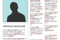 Editable Newspaper Template Google Docs - Free Download Blank Sample within Blank Newspaper Template For Word
