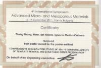 First Place Award Certificate Template New Symposium Certificate intended for Merit Certificate Templates  10 Award Ideas