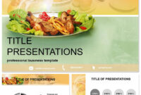 Food : Dish Of Restaurant Powerpoint Templates | Imaginelayout within Professional Powerpoint Restaurant Menu Template