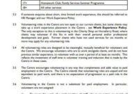 Free 10+ Charity Volunteer Policy Samples & Templates In Ms Word | Pdf with Top Corporate Responsibility Policy Template