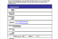 Free 49+ Sample Request Forms In Pdf | Excel | Ms Word intended for Change Management Request Template