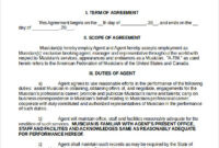 Free 7+ Booking Agent Contract Templates In Pdf | Ms Word | Google Docs within Model Management Contract Template