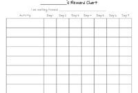 Free Blank Charts To Print | Example Calendar Printable within Blank Picture Graph Template