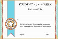 Free School Award Certificate Templates Of Free Printable Student Of regarding Fascinating School Certificate Templates Free