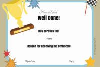 Free School Certificates & Awards in Free Funny Award Certificate Templates For Word