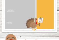 Free Thanksgiving Menu Planner | Thanksgiving Menu Planner regarding Amazing Thanksgiving Day Menu Template