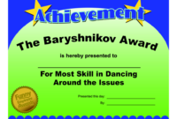 Funny Certificates For Employees Templates – Atlantaauctionco with regard to Fantastic Funny Certificates For Employees Templates