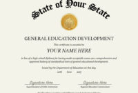 Ged Certificate Copy | Tutore - Master Of Documents intended for New Ged Certificate Template